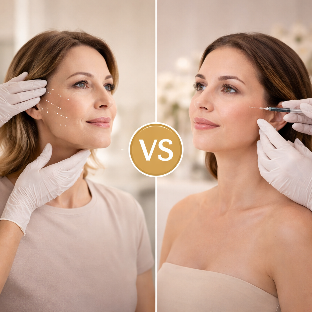 Facelift vs Fillers: Which Option Is Right for Facial Aging?